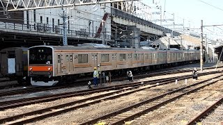 2019/03/05 【試運転】 205系 M20編成 大宮総合車両センター | JR East: Test Run of 205 Series M20 Set