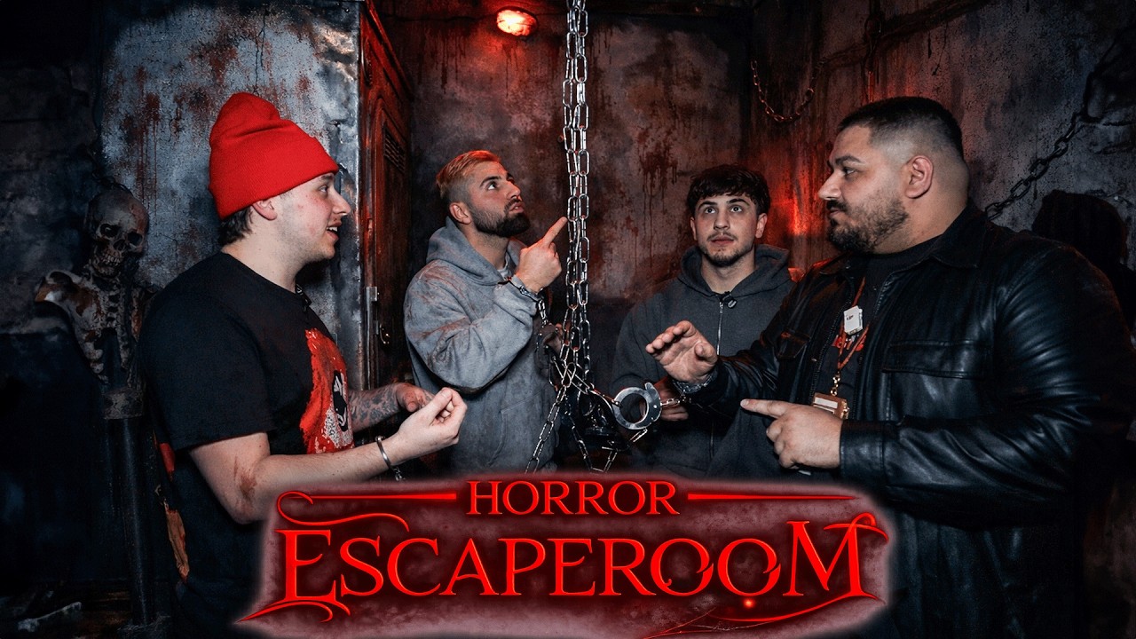 Gefangen im HORROR ESCAPE ROOM mit Onurcan, Jordan & Semih