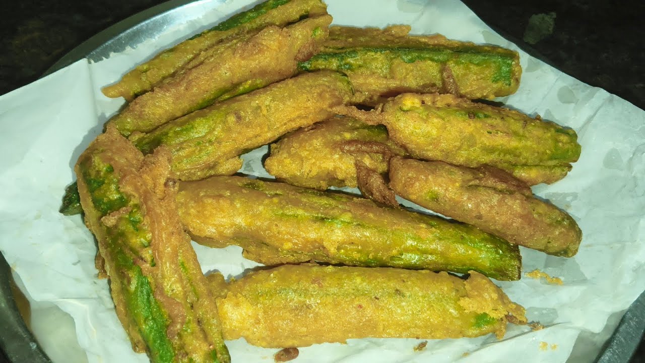 Bendakaya bajji recipe # tasty 😋# bajji recipe @Luckydailyvlogs_1 - YouTube