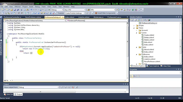 ASP NET - MVC3 HttpPost HttpContext Current Application Gravando e Listando