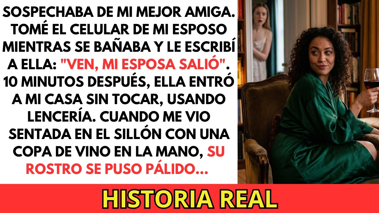 Ven, mi esposa salió