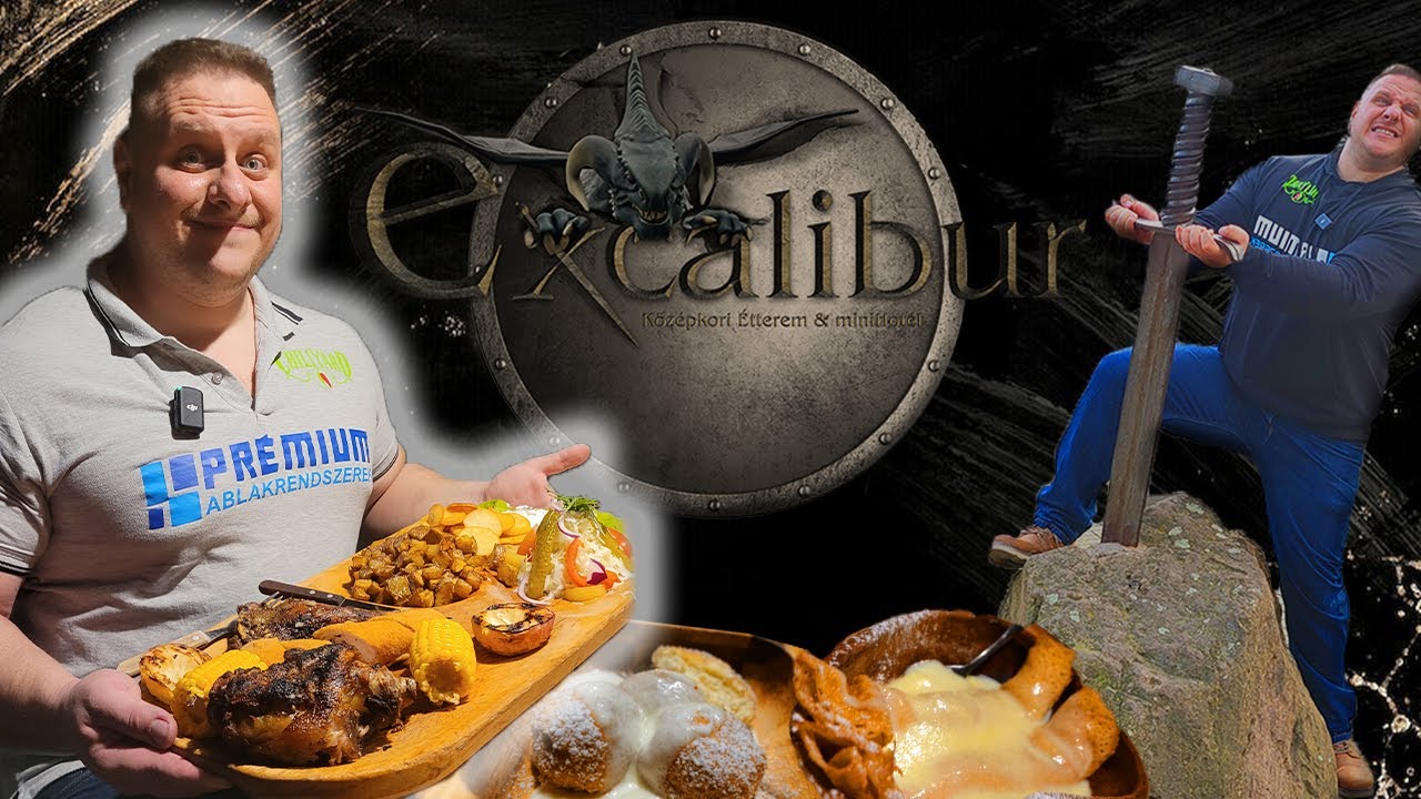 Utazás a fantázia világába és középkori lakoma /Excalibur étterem- Eger/🥩🍖🍗