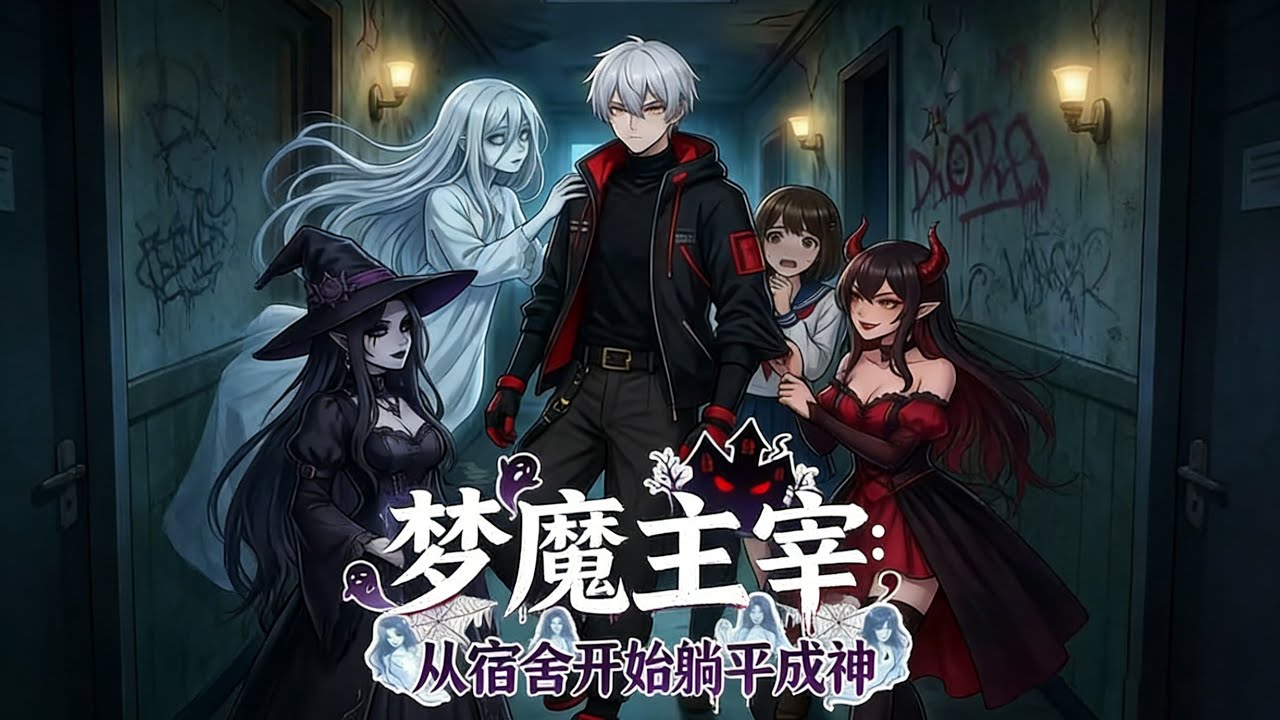 【動漫上新】🔥《夢魔主宰：從宿舍開始躺平成神》全球宿舍求生，別人恐慌求生，我覺醒【夢魘主宰】，睡個覺就能强化萬物，躺著成神！ #動畫#逆襲#系統#小說#動畫#智绘