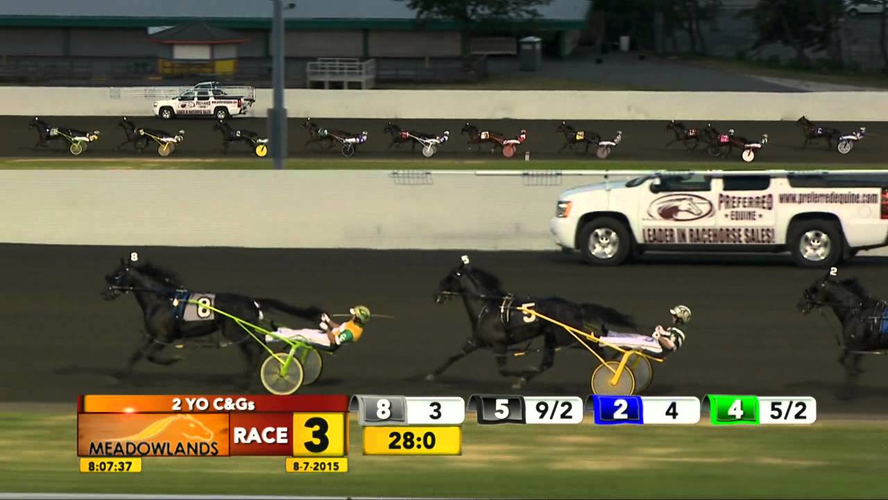 Meadowlands August 7, 2015 Race 3 Ideal Rocky YouTube