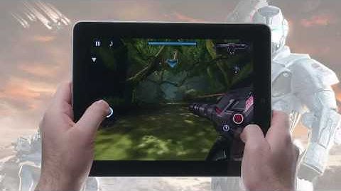 N.O.V.A. Near Orbit Vanguard Alliance HD for iPad: hands-on video