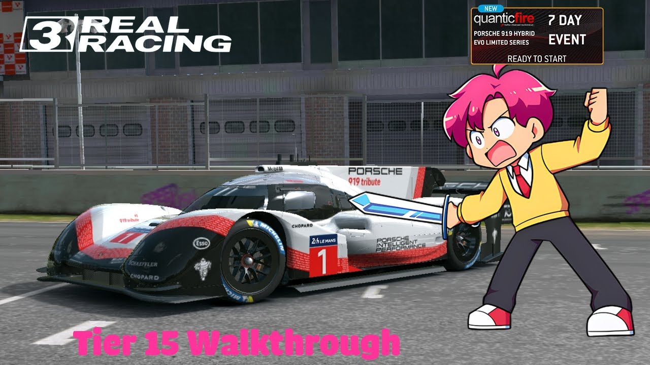 [Real Racing 3] Porsche 919 Hybrid Evo Limited Series - Tier 15 ...
