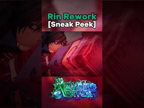 Rin Rework Sneek Peek 🔪【Azure Latch】#roblox #azurelatch #bluelock #bluelockrivals #rin