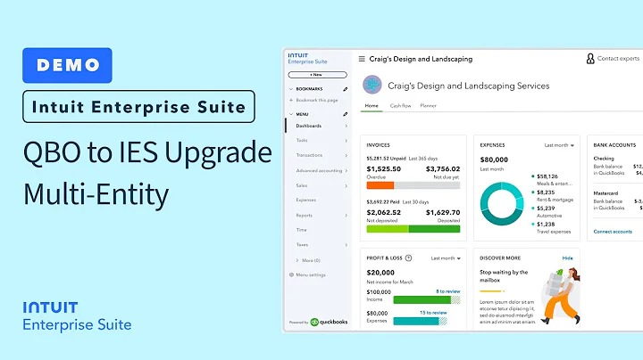 Intuit Enterprise Suite: Simplify multi-entity business management