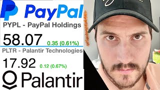 Palantir & Paypal Stocks....We NEED to Talk