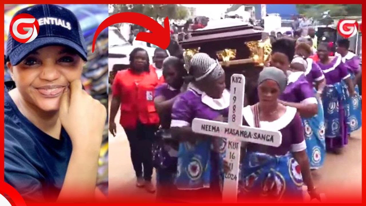 TAZAMA KINA MAMA WALIVYOBEBA JENEZA la NEEMA ALIYEFARIKI AJALI ya KARIAKOO - WALIWEKA MABEGANI...