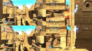 Sonic Generations: 4 Players - Arid Sands