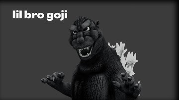 Gojira 1954 Roar (first godzilla blender animation)