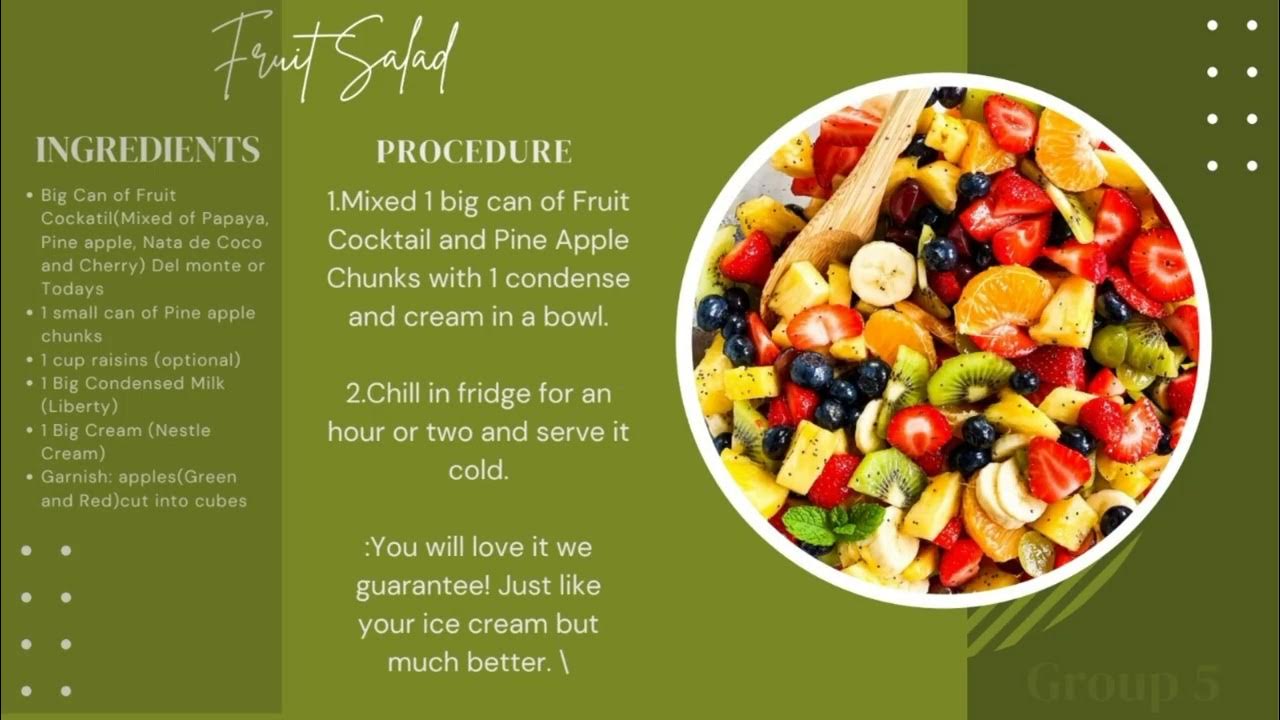 Procedure For Quantity Salad preparation / Important Factors To