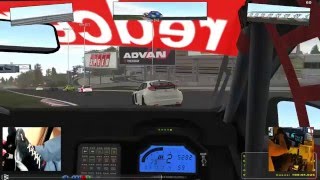 rFactor2: VCRC-TC - Autopolis race onboard