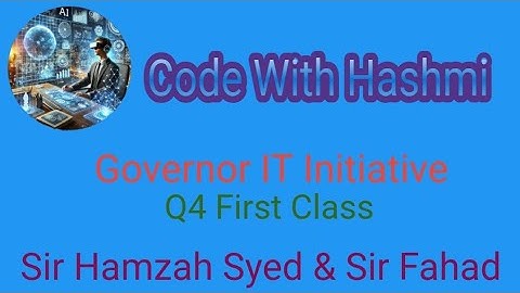 Prompt Engineering & Context Engineering | Q4 First Class | Governor IT Initiative 