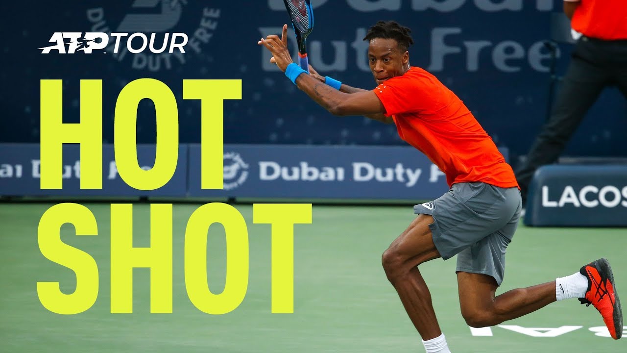 Hot Shot: Monfils Stretched For Tsitsipas Winner At Dubai 2019