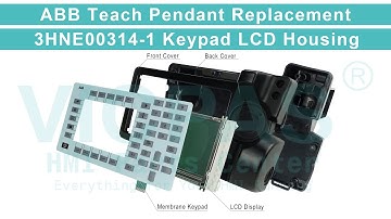 For ABB 3HNE00314-1 Keypad LCD Cover Repair
