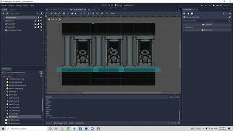 Tiny Temple | Godot Game Devlog # 2 game update with dashing through pillars