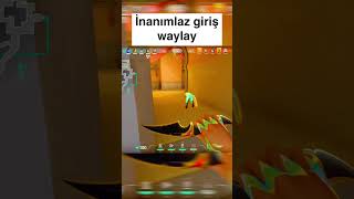 VALORANT MAÇIMDA WAYLAY İLE YAPTIĞIM GİRİŞ! #valorant #valorantturkiye #shorts