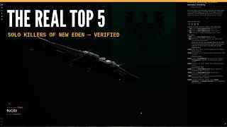 The REAL Top 5 Solo PVP Killers of EVE Online — Every Kill Verified
