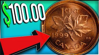 'Rare 1999 Penny Error!!' - Rare & Valuable Canadian Pennies You Can Find!! by North Central Coins 2,157 views 2 weeks ago 10 minutes, 15 seconds