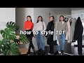 HOW TO PUT TOGETHER AN OUTFIT (casual outfit basics!)
