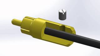 ソルダーレスケーブルキット RCAタイプ〈KS-KIT01〉