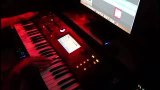 Chad Tara Surjo Keyboard Solo Cover Miles