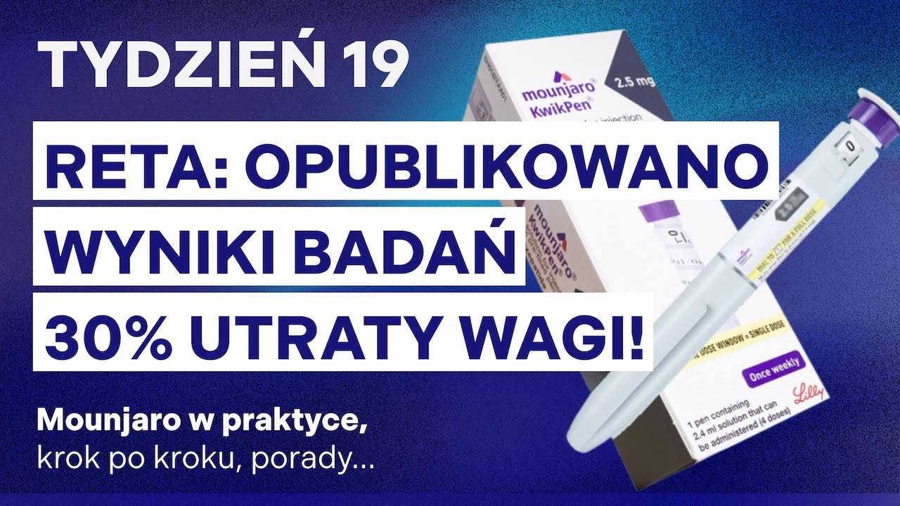 Reta = Mounjaro 2.0. GLP-3 Retatrutyd - nowe wyniki badań lepsze niż przypuszczano #reta #glp1 #glp3