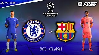 FC 26 | Chelsea vs Barcelona | UCL League Phase | Enzo Fernández vs Pedri Epic Midfield Clash