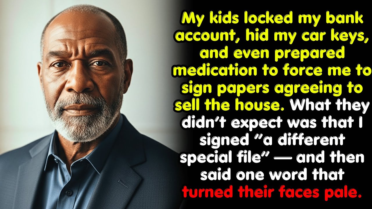 My Kids Did Everything to Force Me to Sign the House Sale. I Signed “A Different Special File.”