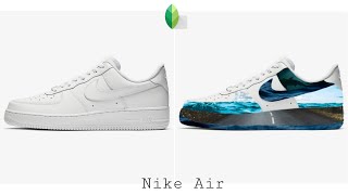 Customize your Air Force with Mobile App (snapseed editing) #nike #airforce screenshot 4