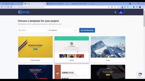 Candy Review Demo - Online Website Builder Sales Funnel Software App