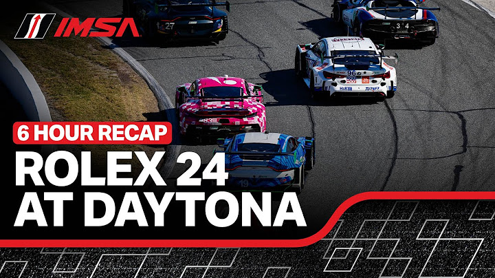 2025 IMSA Rolex 24 at Daytona | Hour 6 Recap | WeatherTech SportsCar Championship | Florida