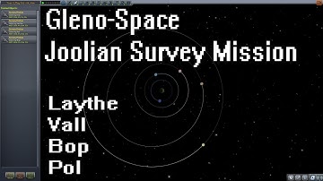Kerbal Space Program - Orbital Survey probes to every Joolian Moon (minus Tylo) - One Launch