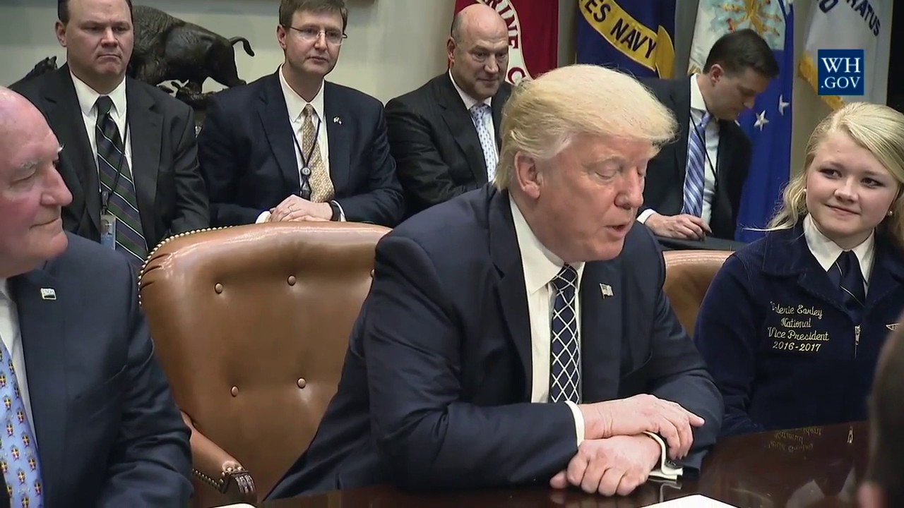 Blame Canada: President Trump bashes Canada for a third time on trade in dairy & softwood lumber