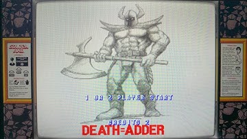 Golden Axe Arcade 4K 60Fps Absolute Classic