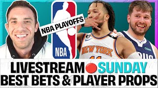 NBA Live 🔴 Best Bets & Player Props | Sunday April 28