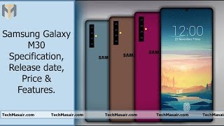 Samsung Galaxy M Series | Galaxy M10, M20 & M30 - Specifications & Price  || By Techmasair