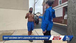 Swat response wakes up Lebanon City neighborhood