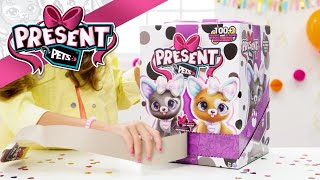 Present Pets Surprise Toy Unboxing Review Sparkle or Diamond