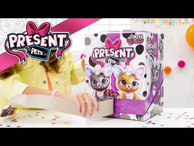 Present Pets Surprise Toy Unboxing Review Sparkle or Diamond