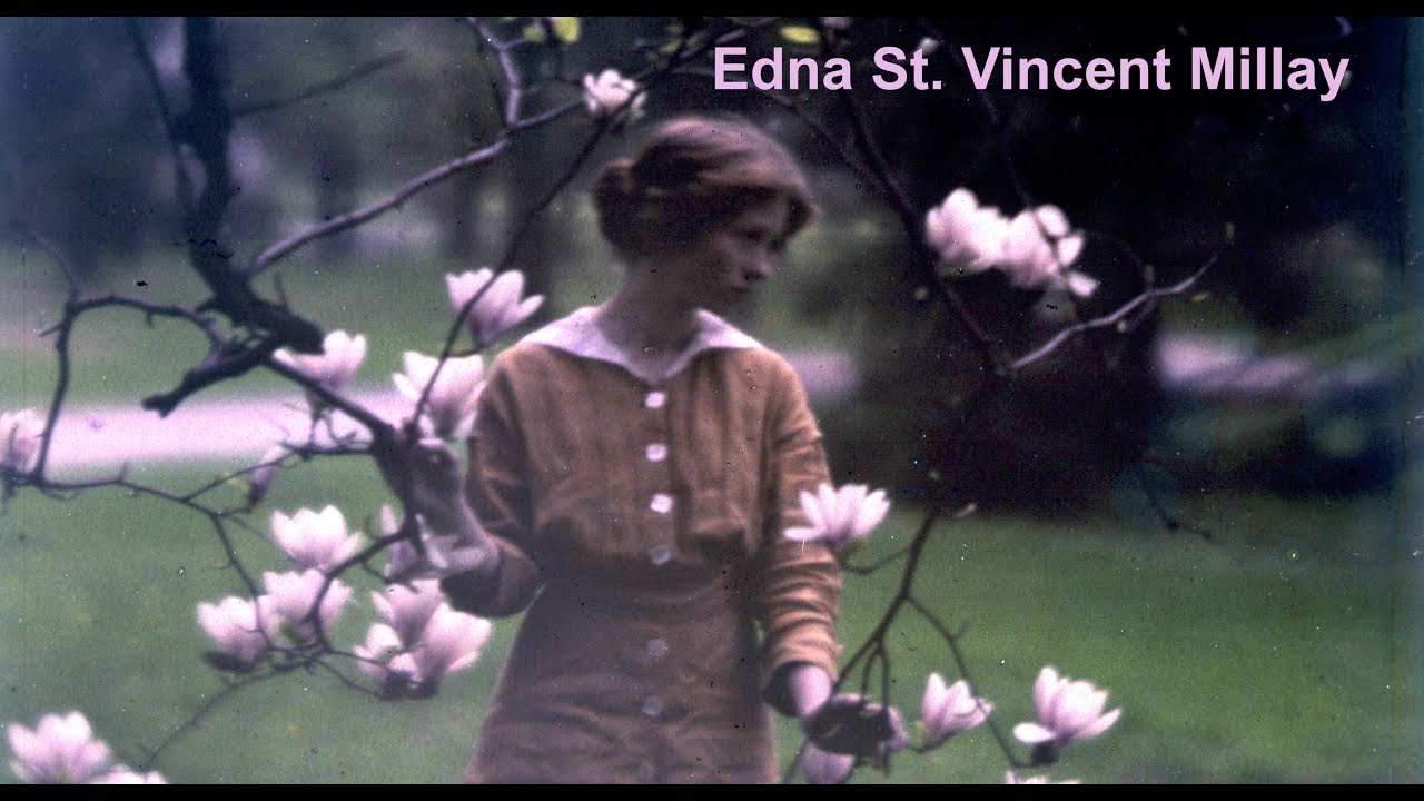 Poet Edna St. Vincent Millay: A Personal Story and Her Recitation of Recuerdo 