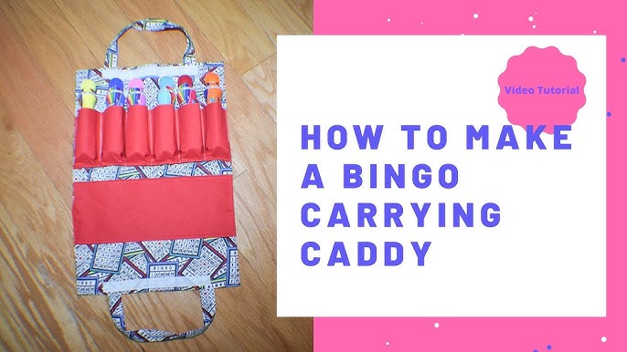 how-to-make-a-bingo-carrying-caddy-youtube