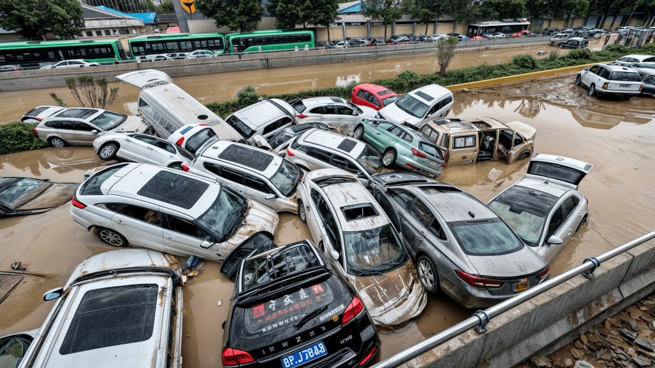 Massive China floods | Heavy flooding sees tens of thousands evacuated ...