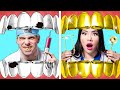 Rich Doctor Vs Broke Doctor! Funny Dental Adventure &amp; Crazy Situations by Crafty Hacks