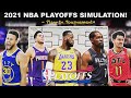 Simulating The 2021 NBA Playoffs on 2K21 Next-Gen! (Live Games)