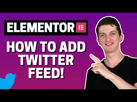 How To Add Twitter Feed To Elementor