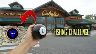 I let a MAGIC 8 BALL choose my FISHING LURES (Surprising!)