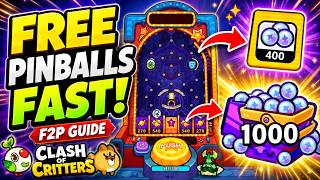 FREE Pinballs FAST! Clash of Critters F2P Guide